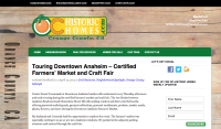 Touring Downtown Anaheim – Certified Farmers’ Market and Craft Fair